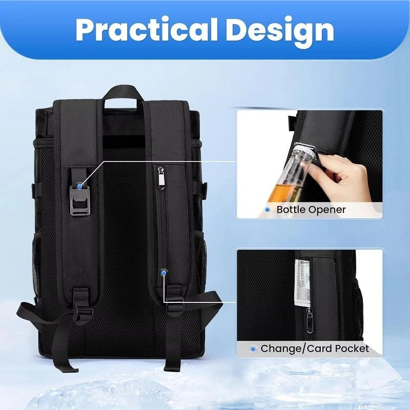 40 Cans Outdoor Picnic Cooler Rucksack For Sales factory