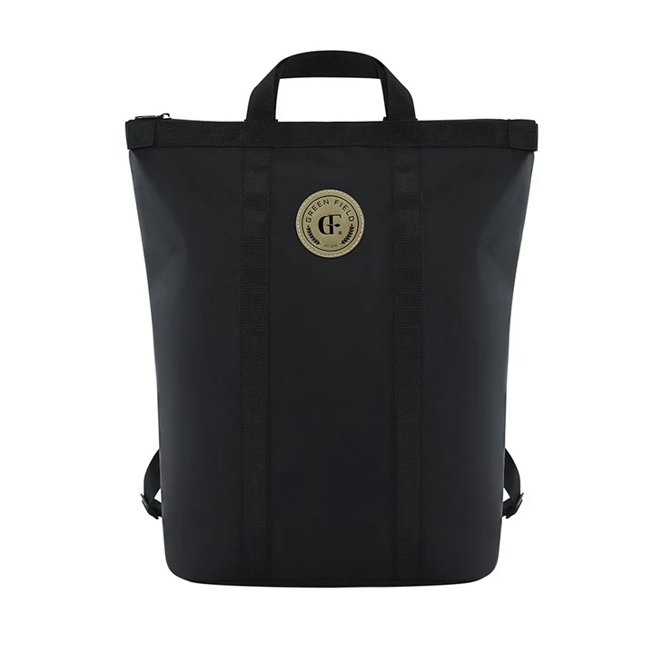Fashion Black Tyvek Totebag rygsæk