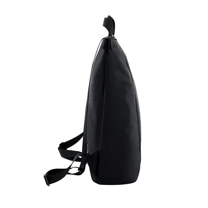 Fashion Black Tyvek Totebag Backpack