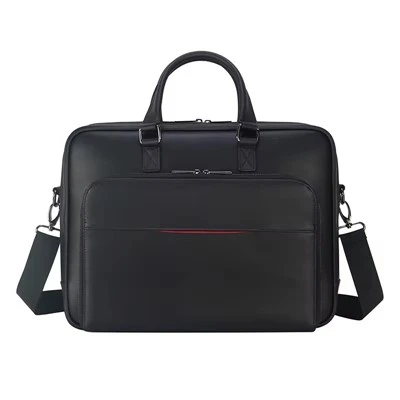 Laptoptaske i læder